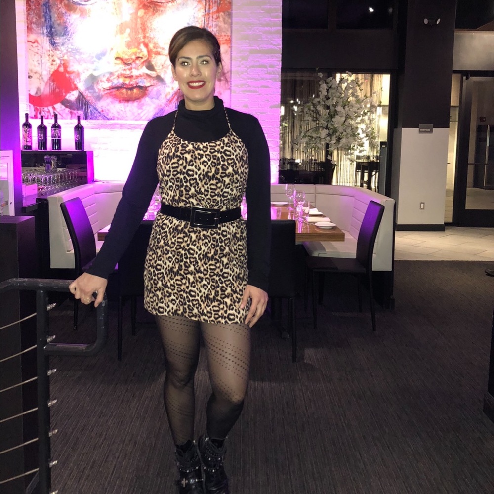 Leopard dress